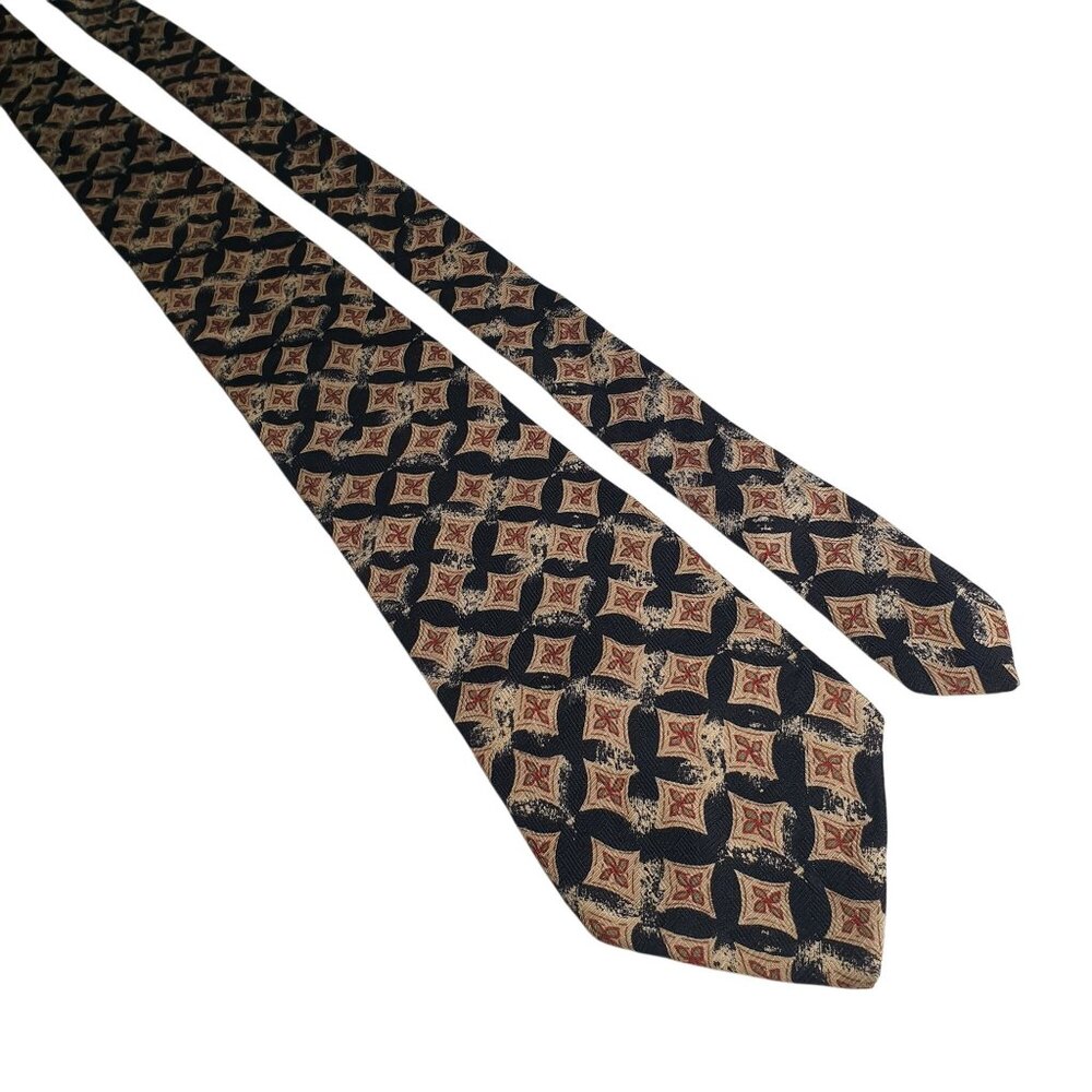 GAP Men’s Silk Tie Vintage Designer Casual Office Dad Gift Tiny Snag Yuppie Core